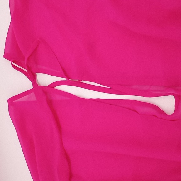 L'Agent by Agent Provocateur Rosana Swim Cover-up Pink One Size - Picture 4 of 12